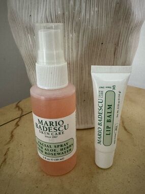 Mario Badescu Aloe,Herbs, and Rosewater  & LipBalm